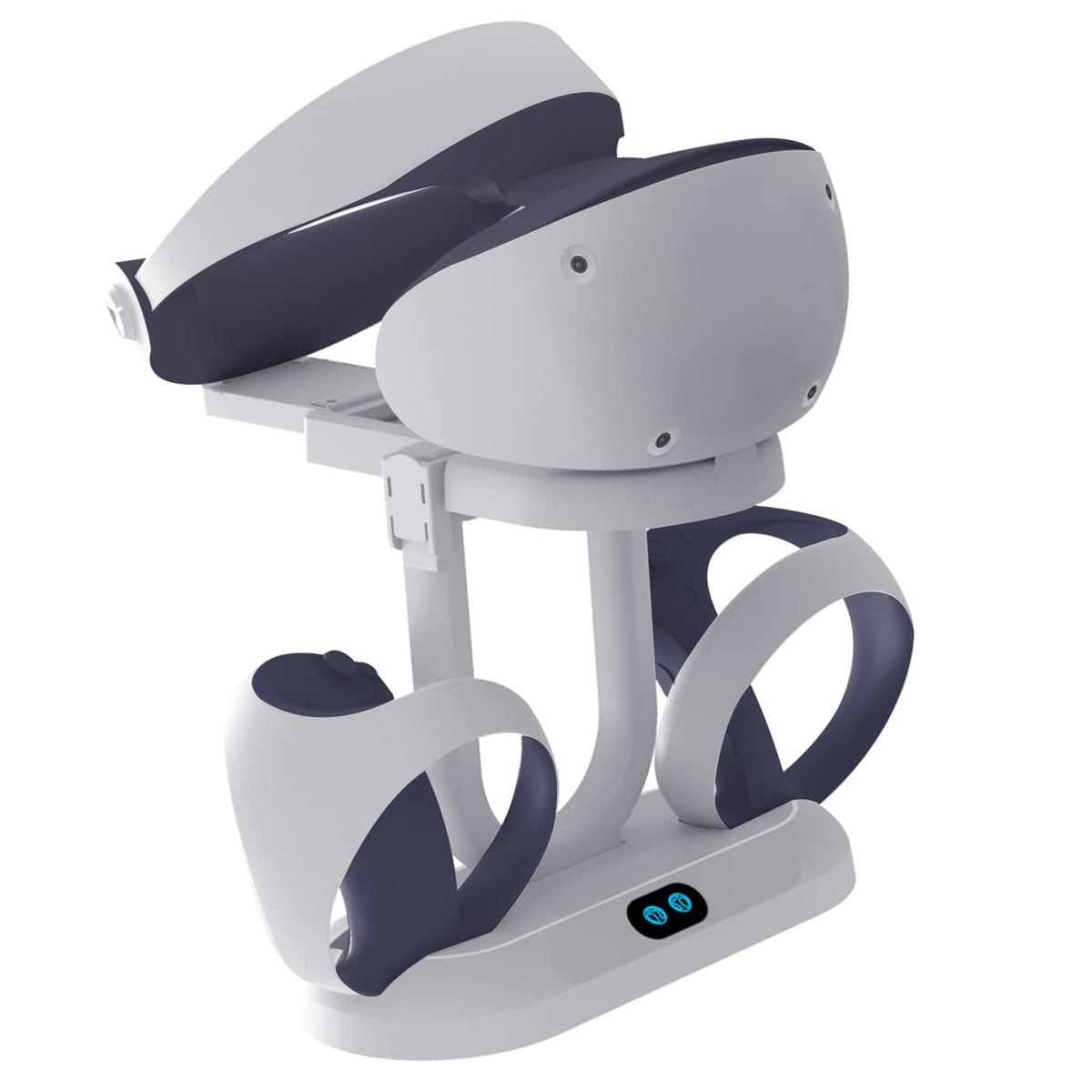 White Charging Station with Display Stand G316