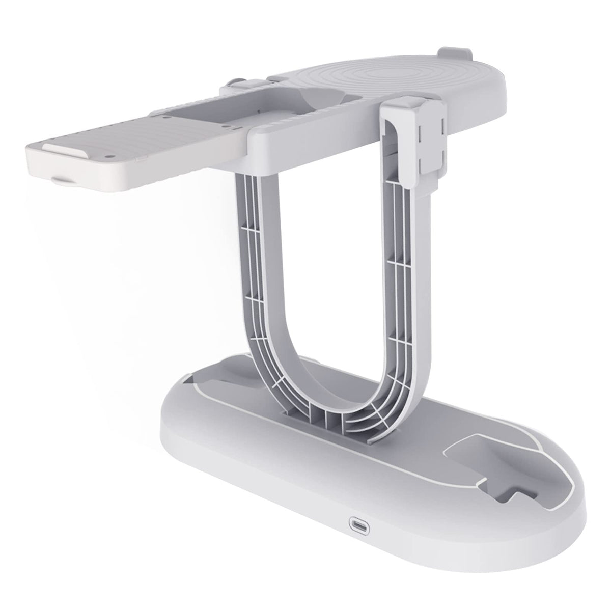 White Charging Station with Display Stand G316