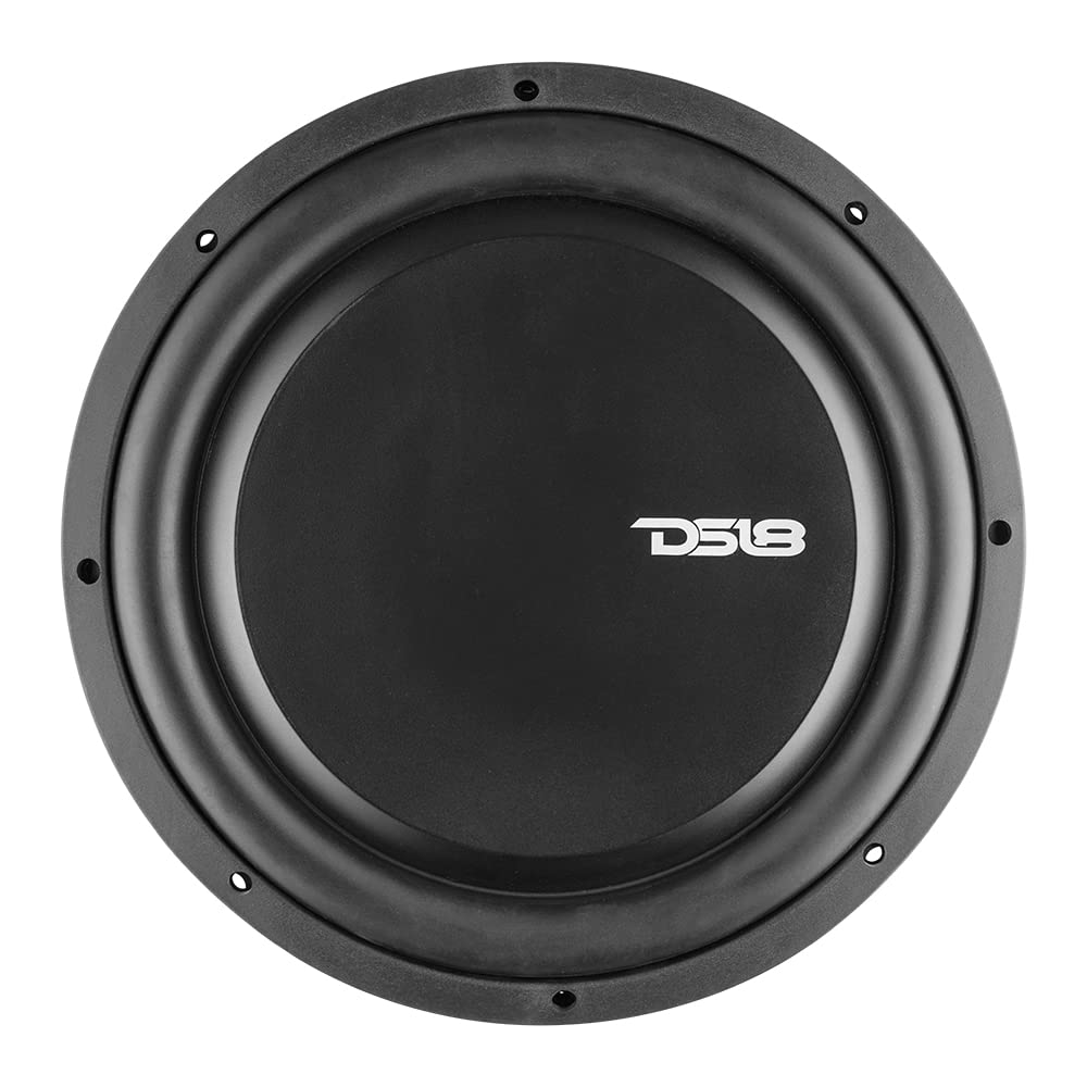 12" Shallow Mount Subwoofer 1200 Watts Max Power Dual Voice Coil 2+2 OHMS Water Resistant Y233
