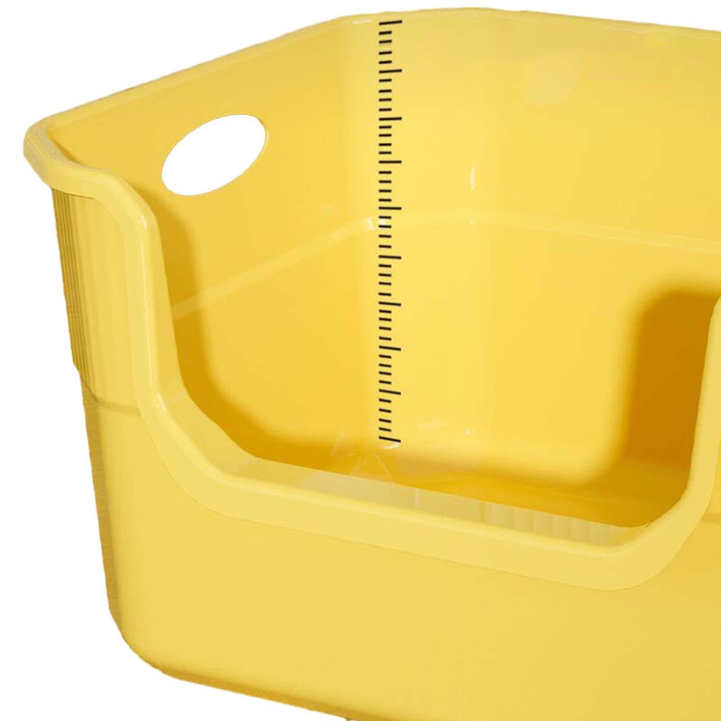 Open Top Cat Litter Tray with High Sides PP C448
