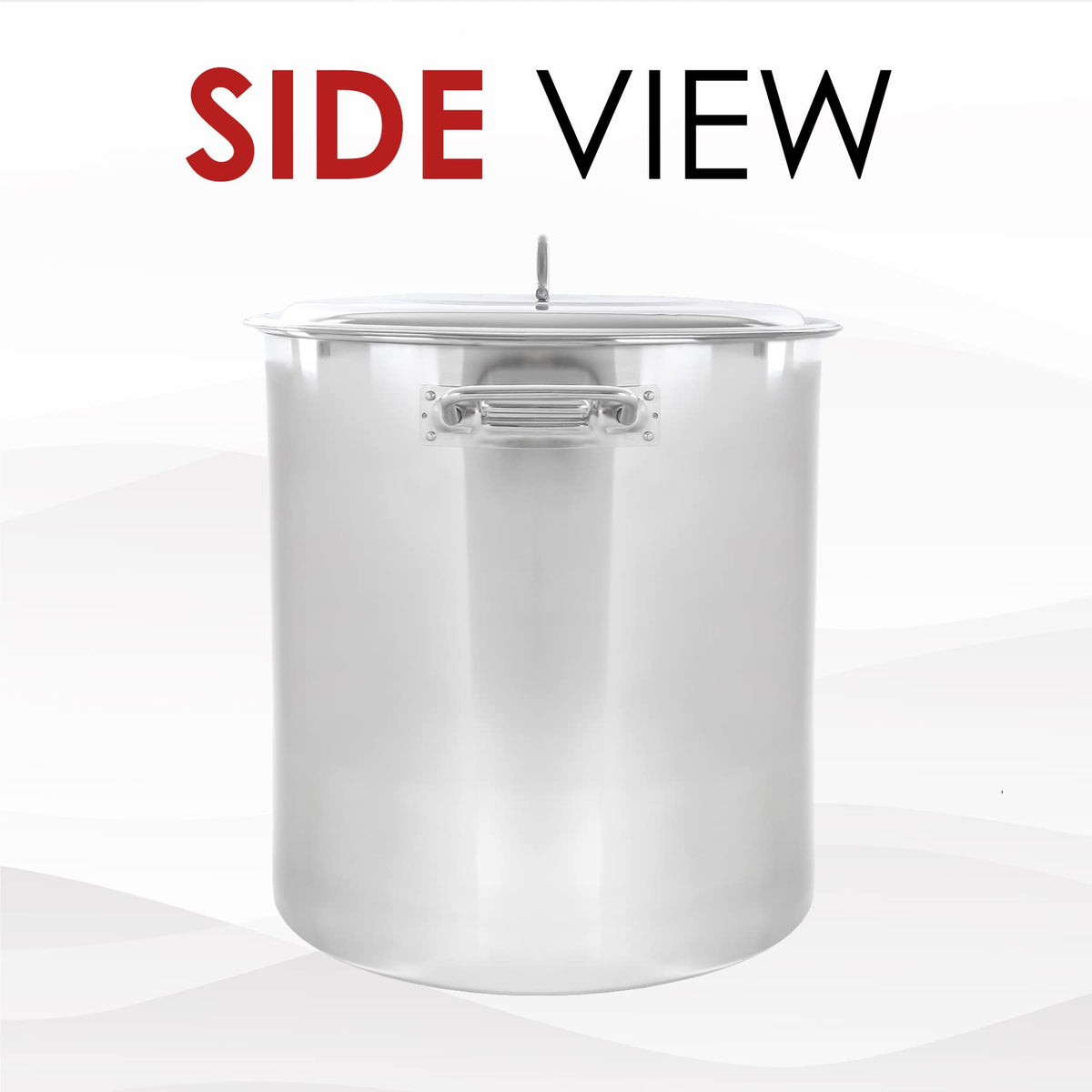 40 QT Stainless Steel Stock Pot + 12" Propane Outdoor Burner O3540