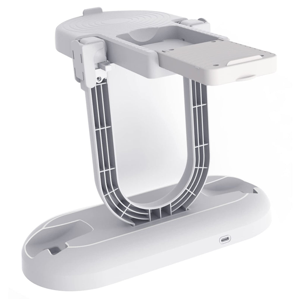 White Charging Station with Display Stand G316