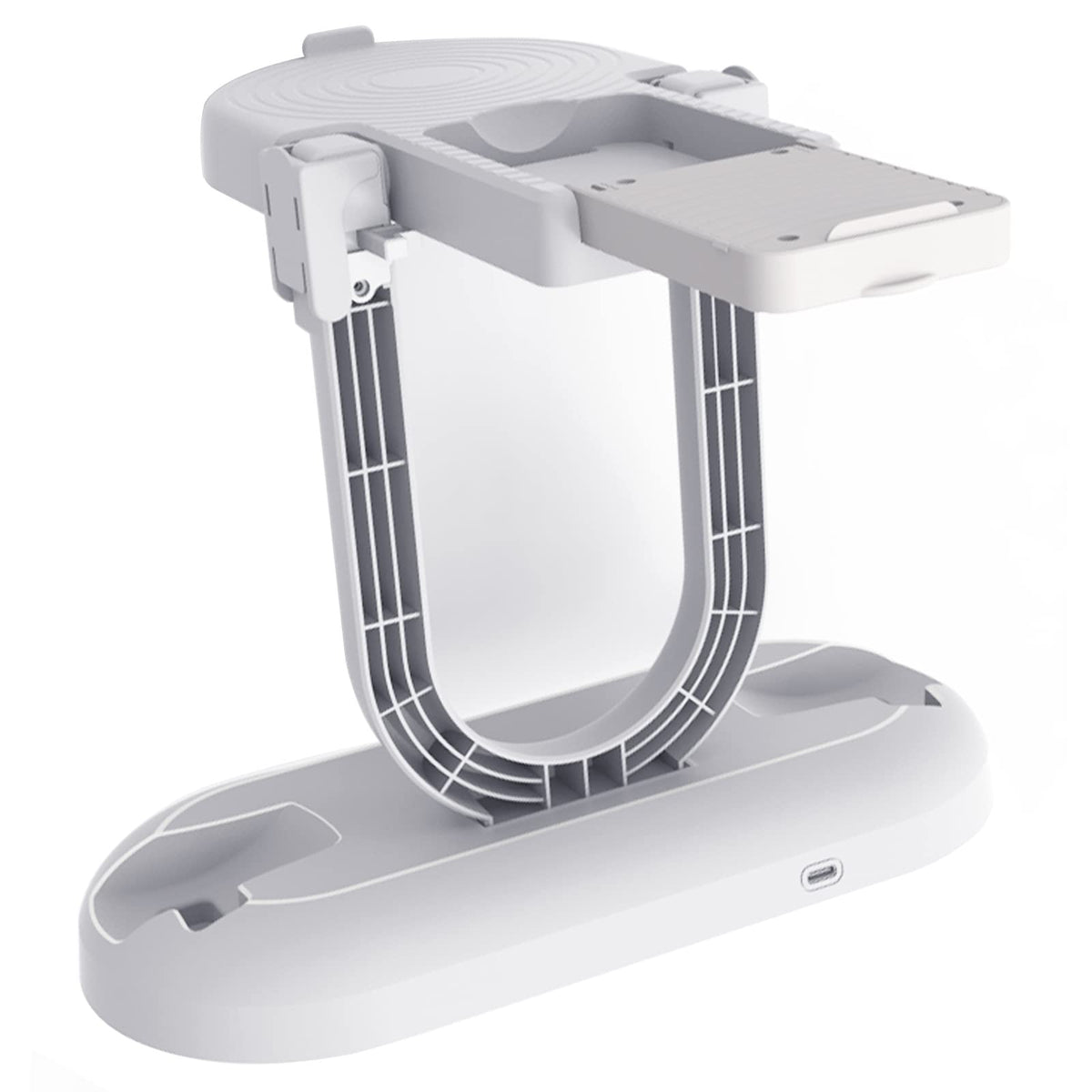 White Charging Station with Display Stand G316