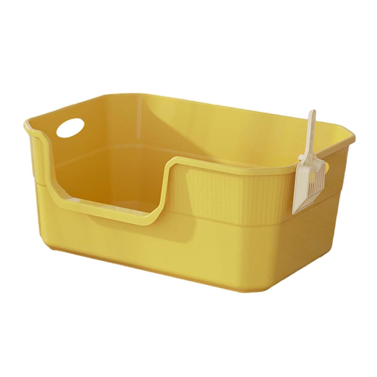 Open Top Cat Litter Tray with High Sides PP C448