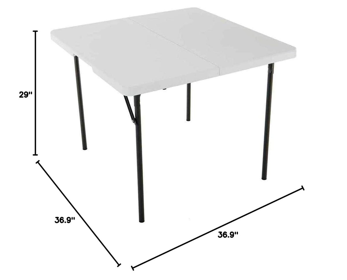 37-Inch Square Fold-in-Half Table R509689