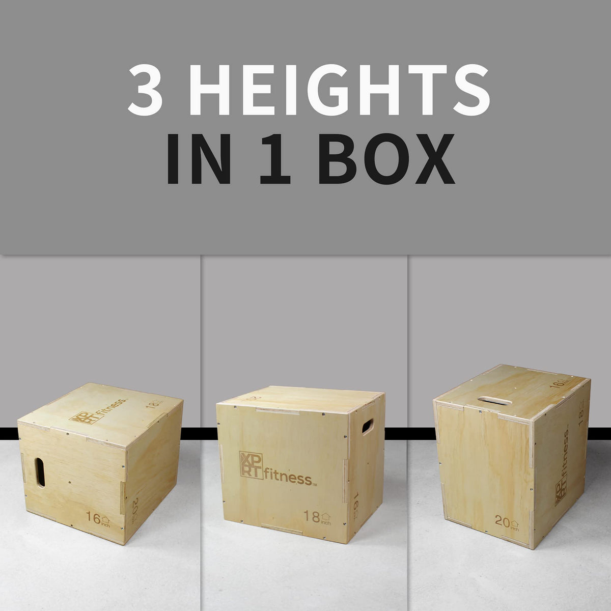 Wooden Plyo Box D507007