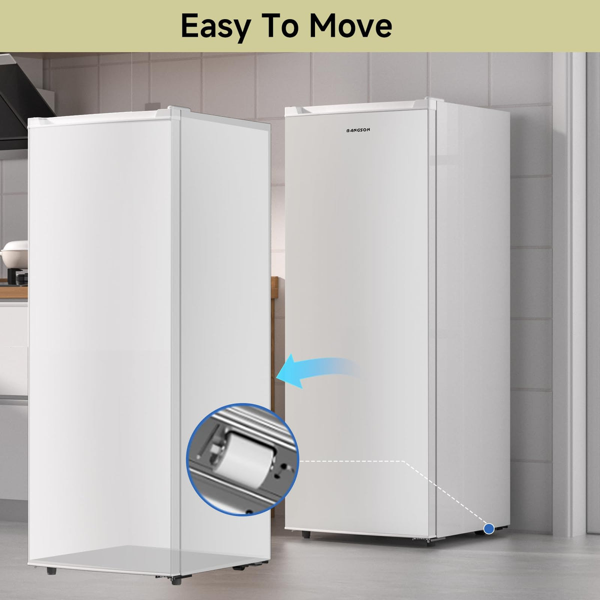 7.0 Cu.ft Convertible Upright Freezer/Refrigerator White I217500