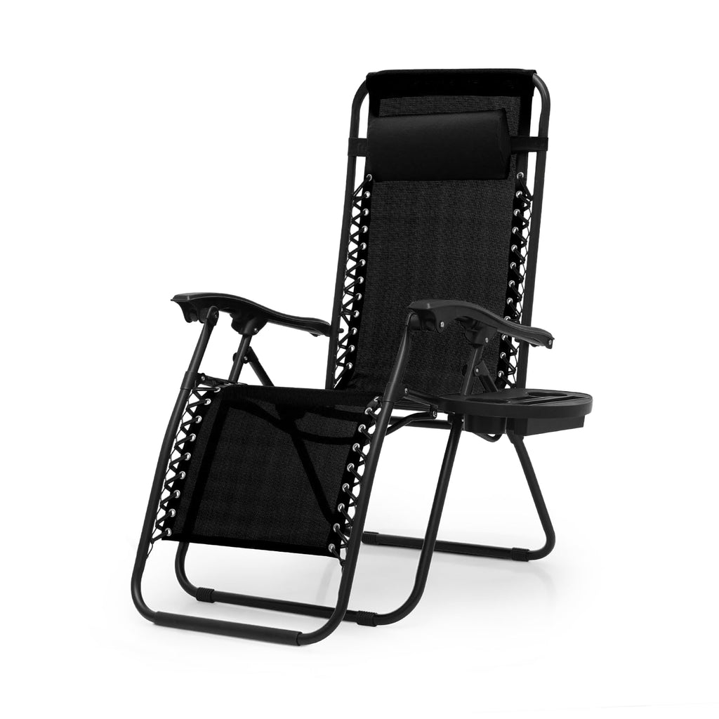 Black Zero Gravity Lounge Chair E497