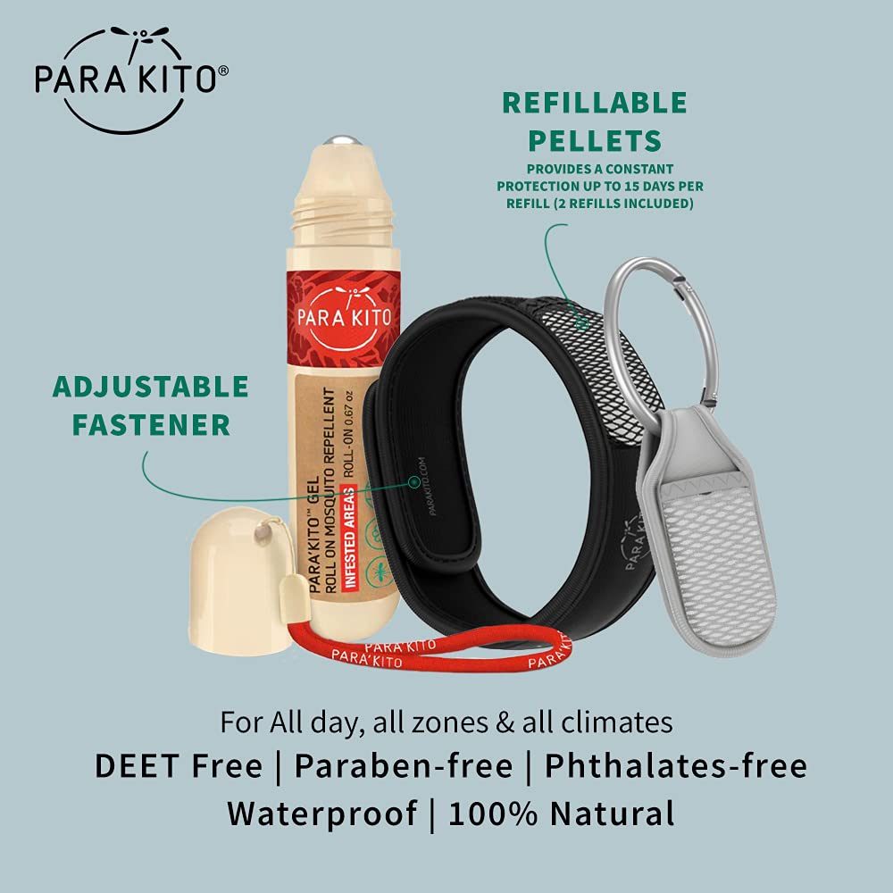 Mosquito Repellent Bundle Roll-on Wristband Clip U9279