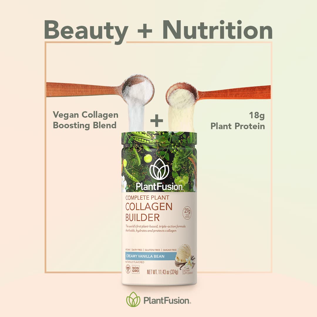 Vegan Collagen Protein Powder Unflavored 10.58 oz M7231