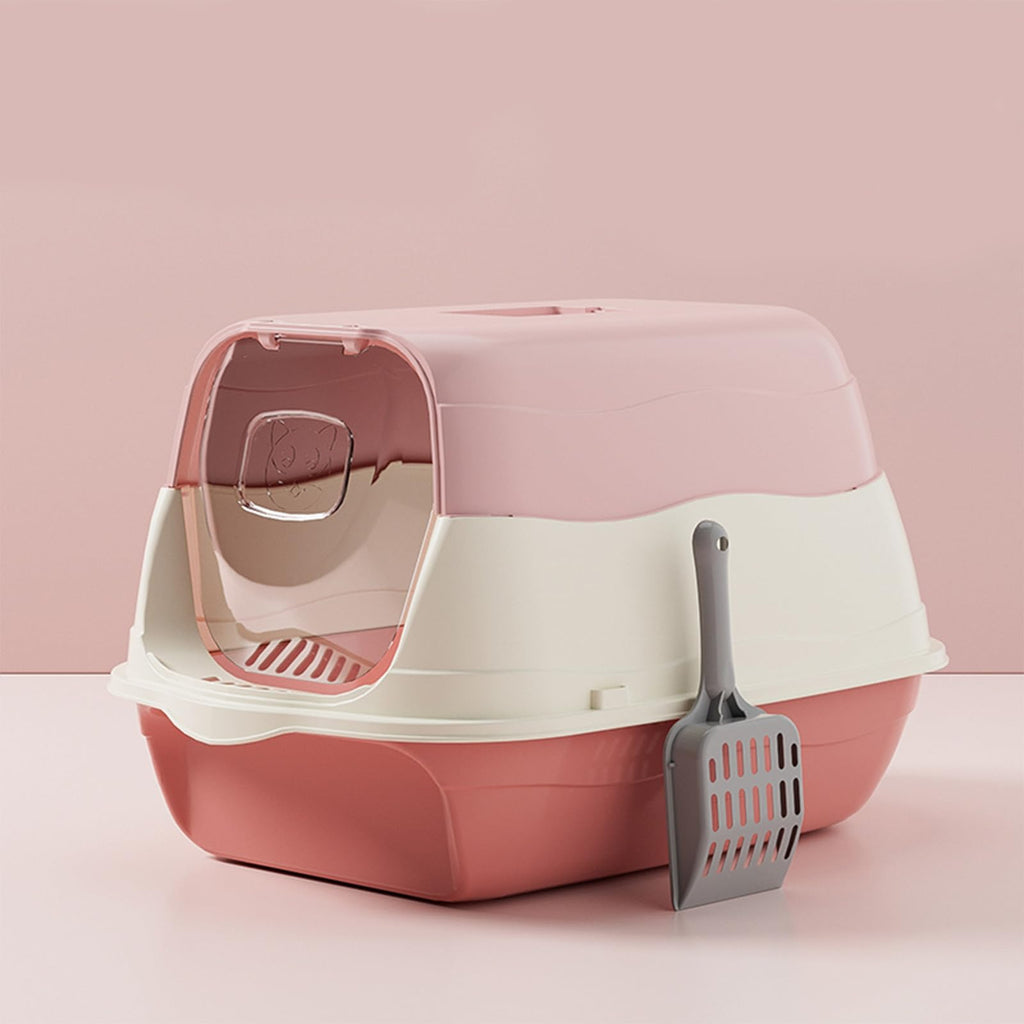 Cat Litter Box with Lid with Litter Scoop R18841
