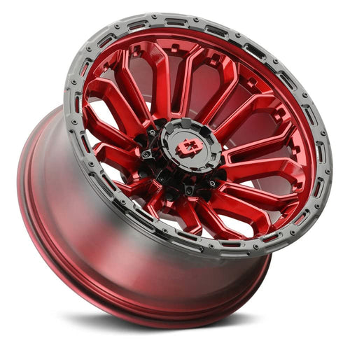20x9 8x170 +12mm Red Wheel Rim 20" M993382