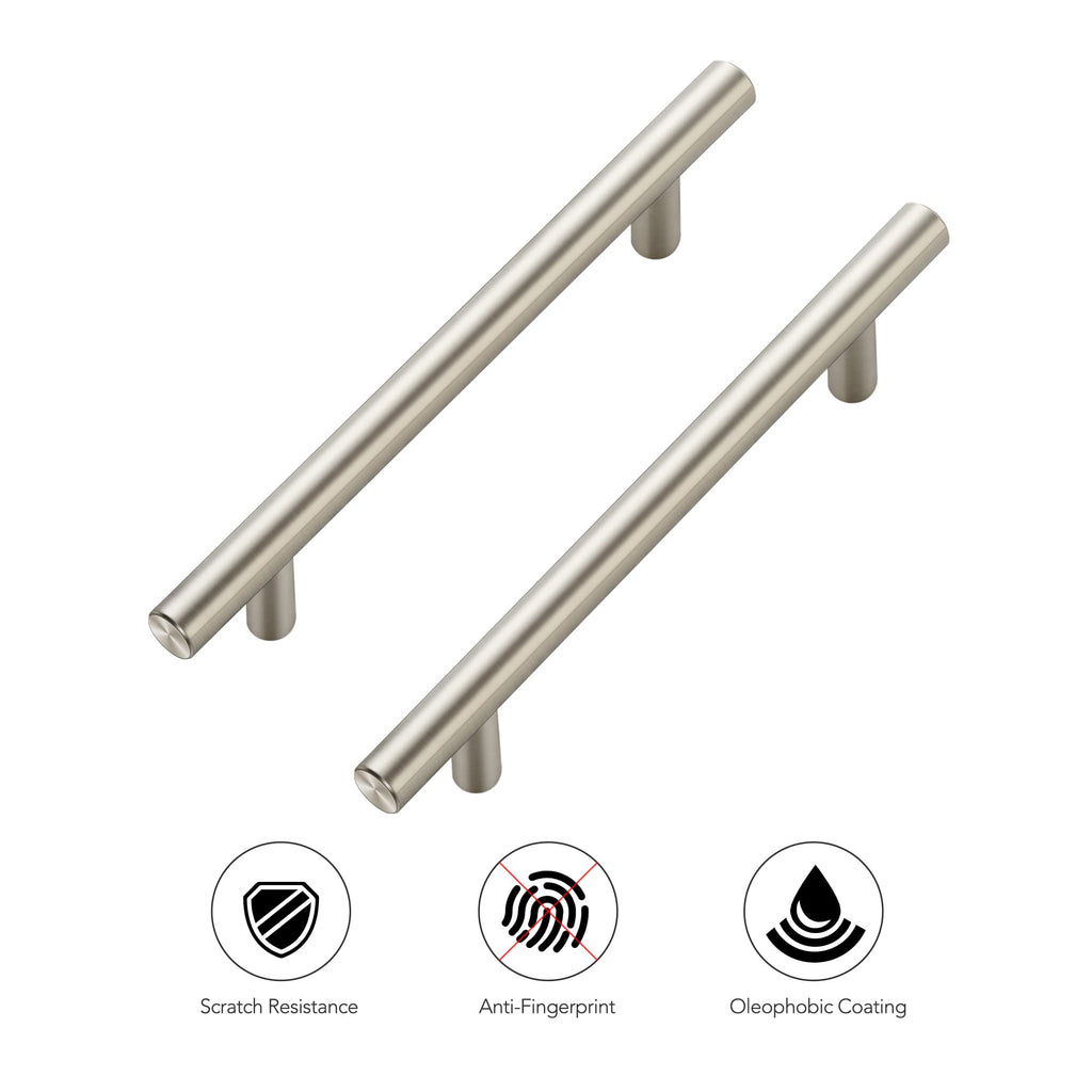 Brushed Nickel 5 Inch 30 Pack Cabinet Pulls Y5448
