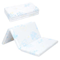 Trifold Portable Pack and Play Mattress Pad with Washable Cover F442548