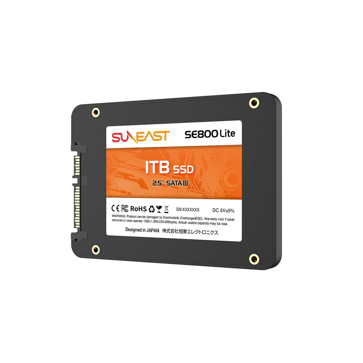 1TB 2.5 SATA III Internal Solid State Drive B52664
