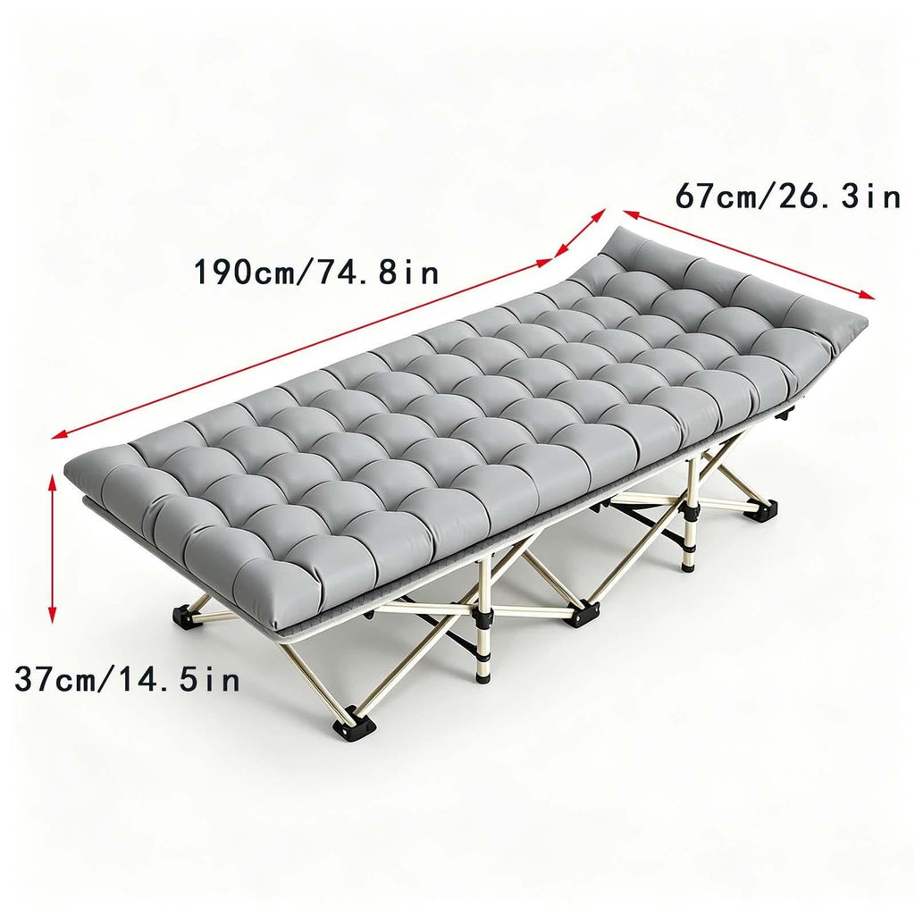 Portable Foldable Sleeping Cot with Padded Mat R998014