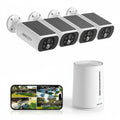 Solar Security Cameras Wireless Outdoor 4MP 2.5K HD P1675