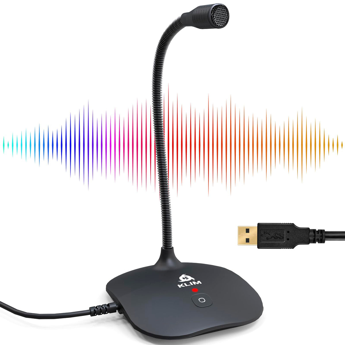 USB Desk Microphone with Stand Z851913