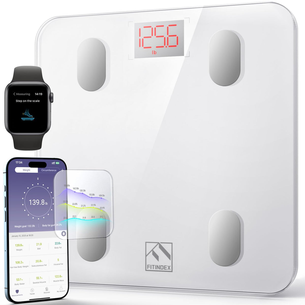 Smart Body Weight Scale M8476