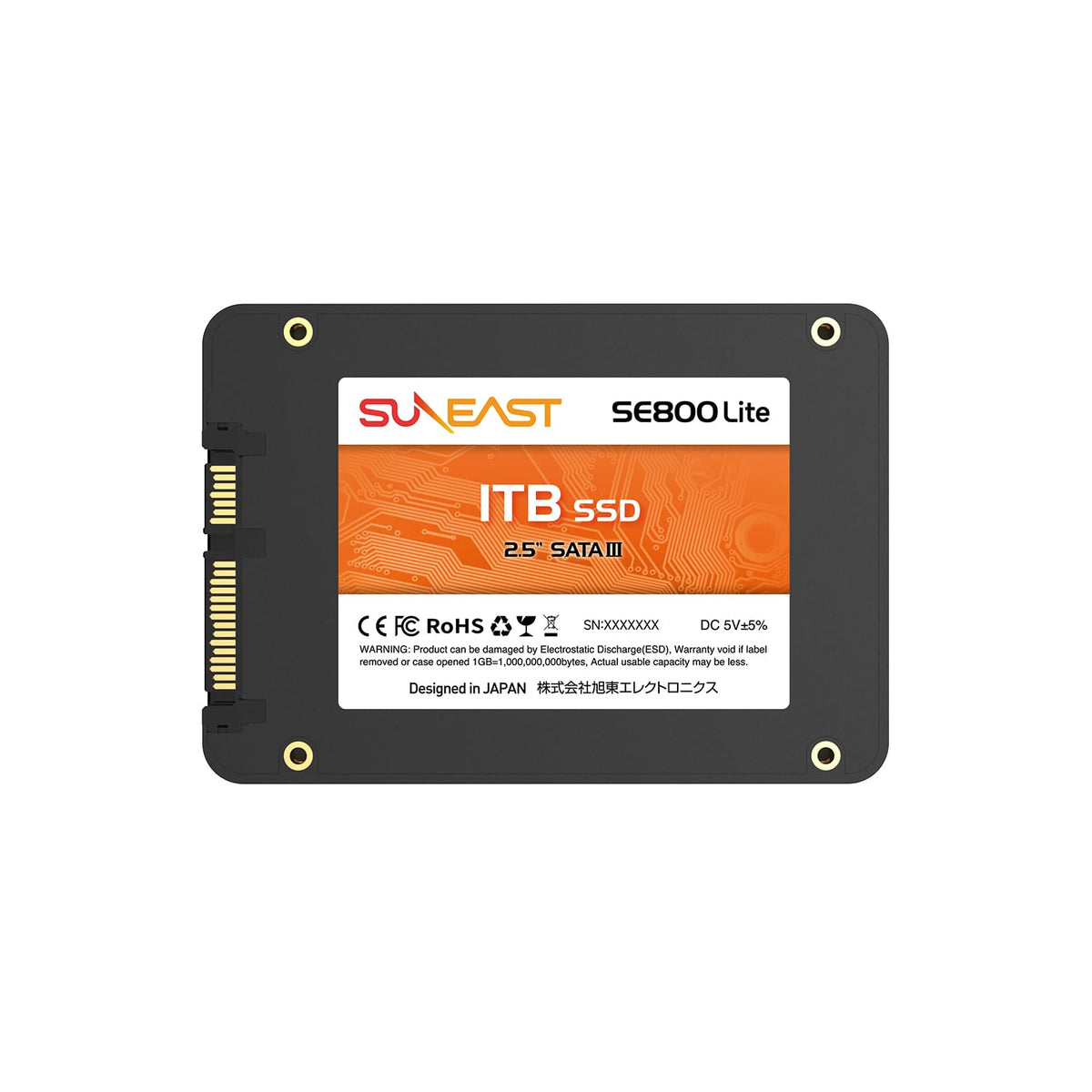 1TB 2.5 SATA III Internal Solid State Drive B52664