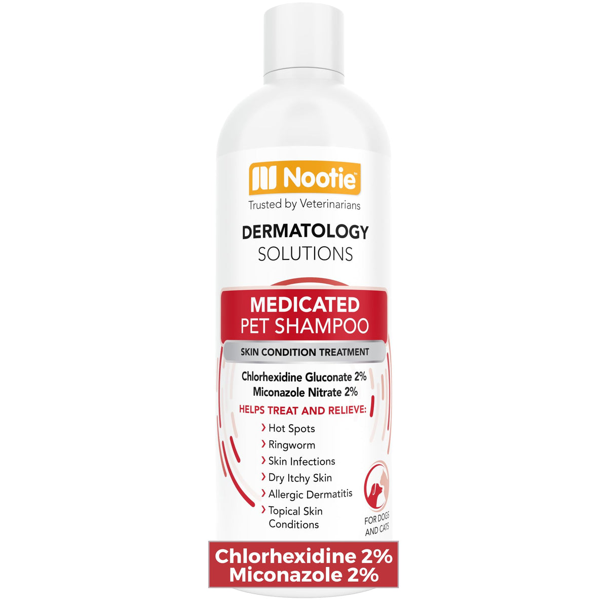 Medicated Chlorhexidine Dog Shampoo 16oz G677