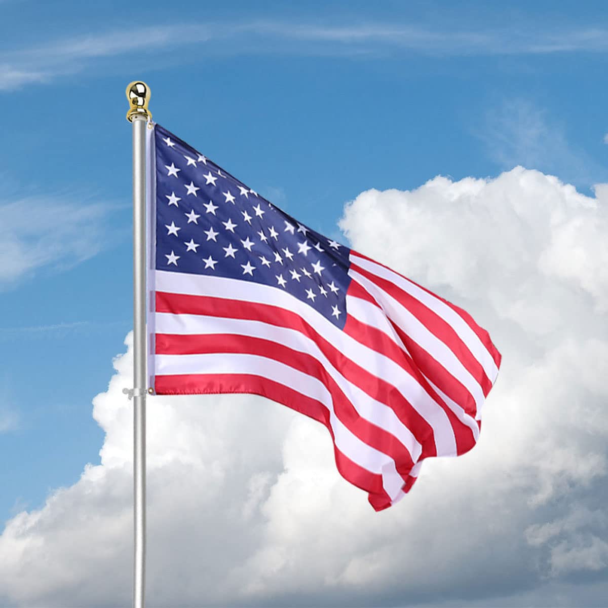 6ft Outdoor Flagpole C331347