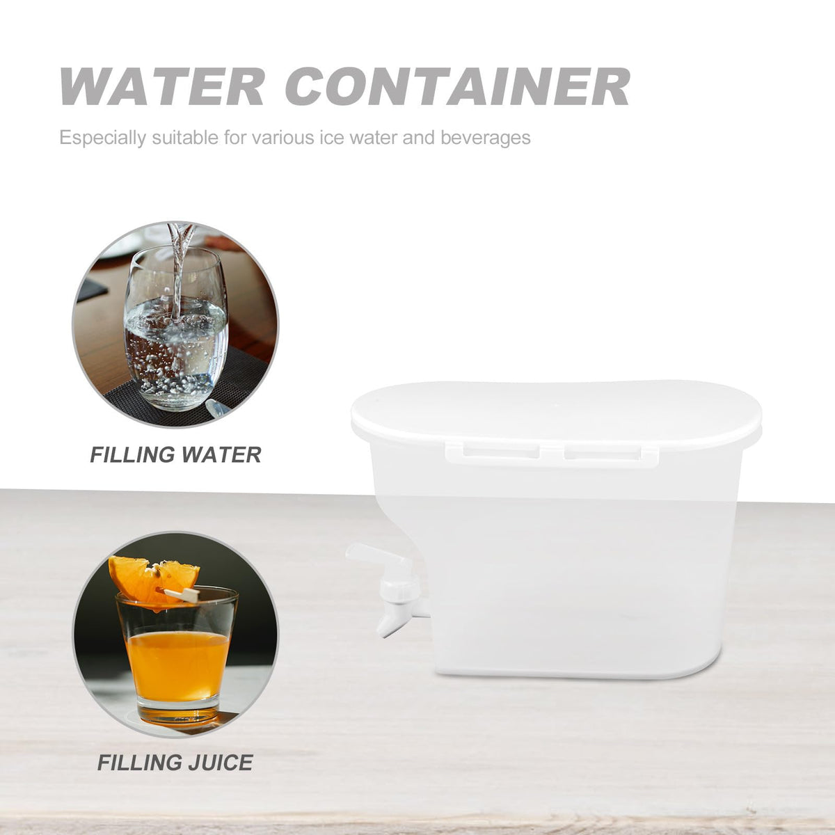 Cold Water Pitcher with Faucet O711468