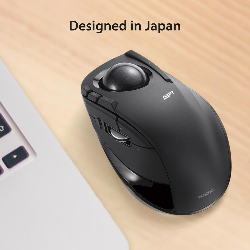 Wireless Ergonomic Trackball Mouse D647