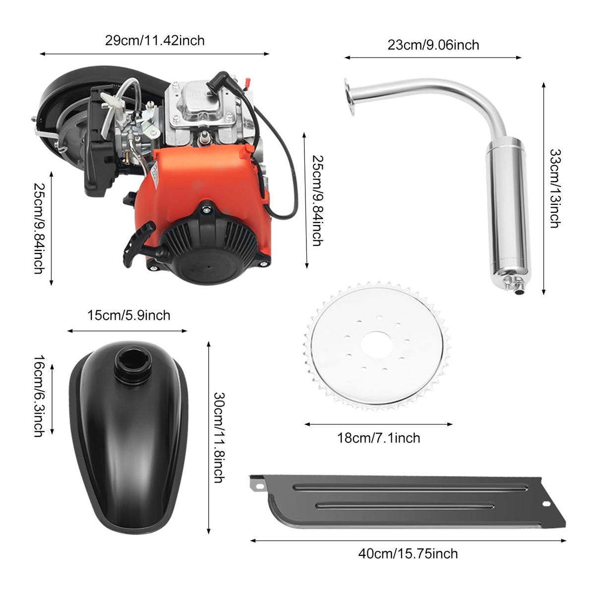 49CC 4-Stroke Bicycle Engine Kit Y30975