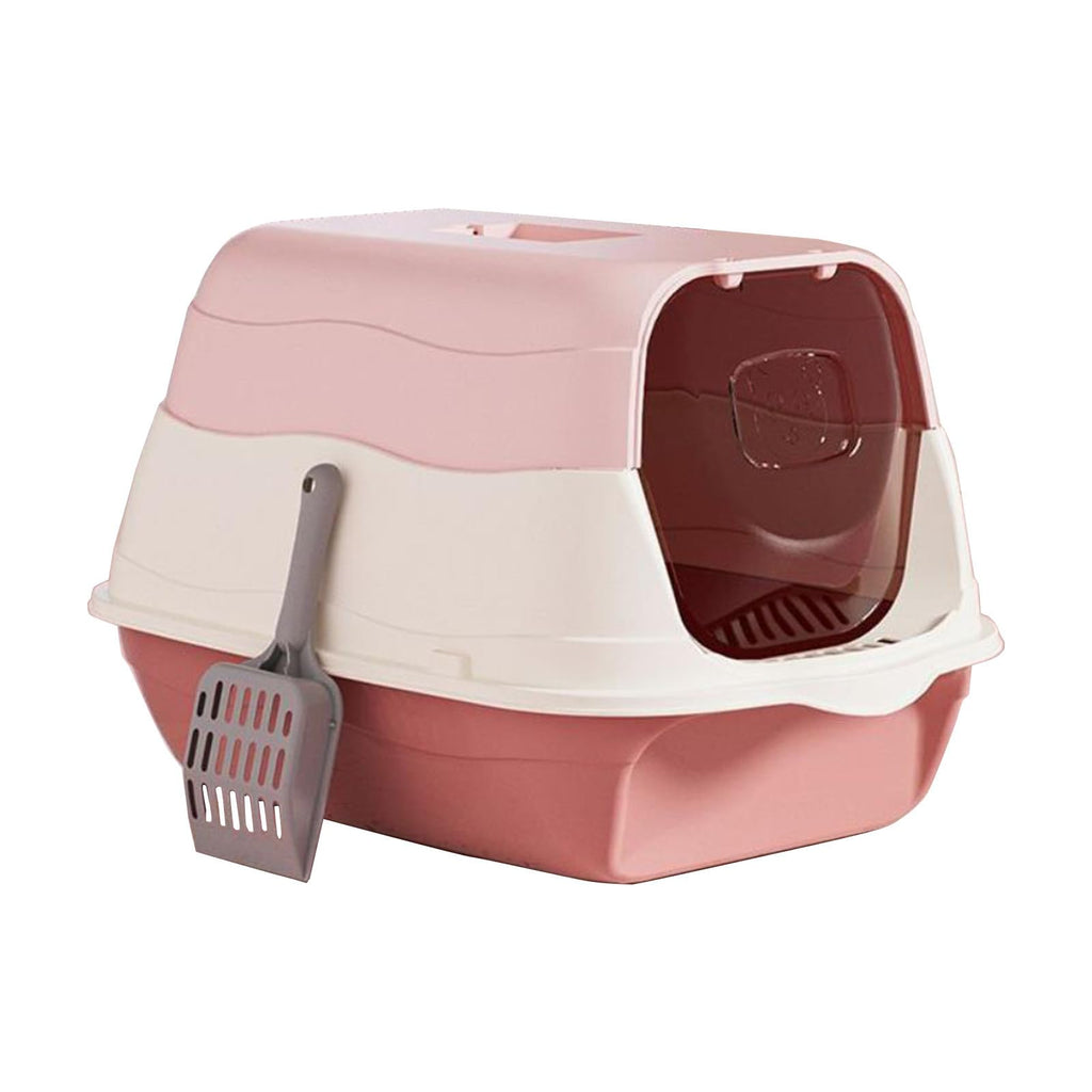 Cat Litter Box with Lid with Litter Scoop R18841