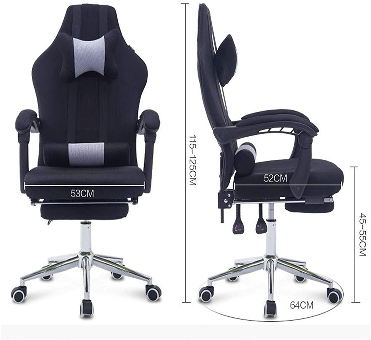 Orange Ergonomic Mesh Office Chair J44902