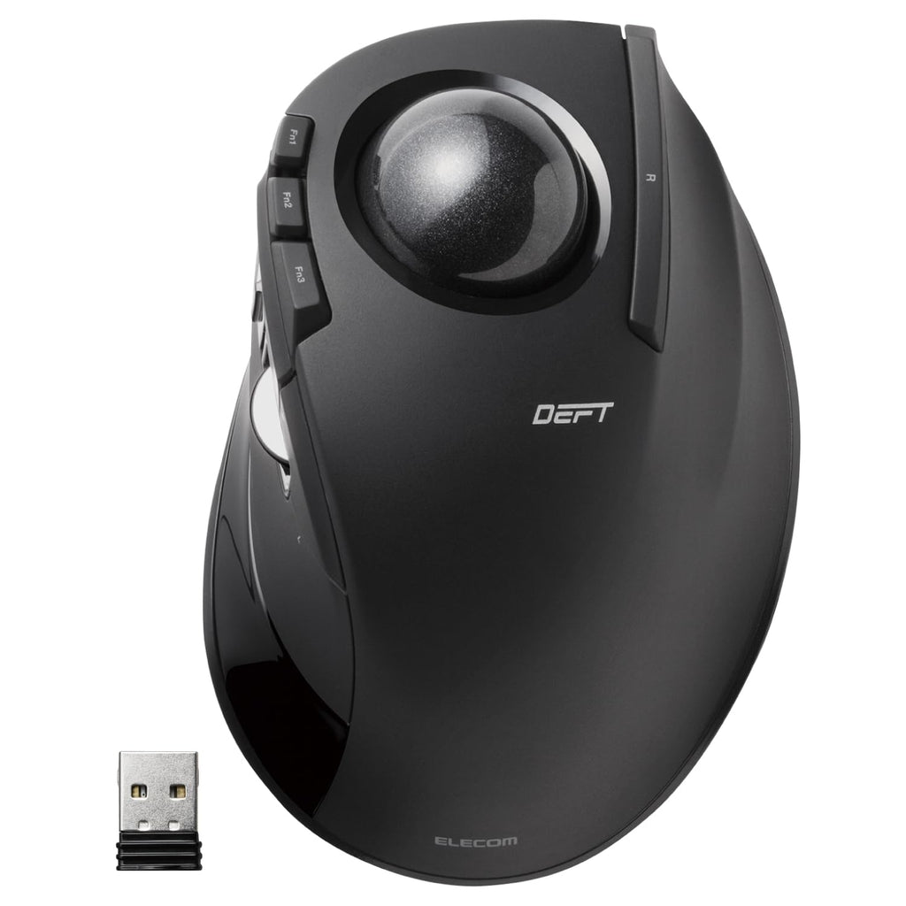 Wireless Ergonomic Trackball Mouse D647