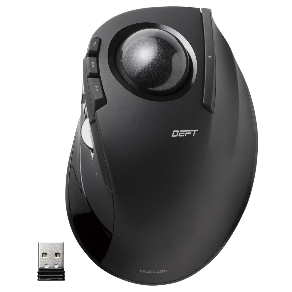 Wireless Ergonomic Trackball Mouse D647