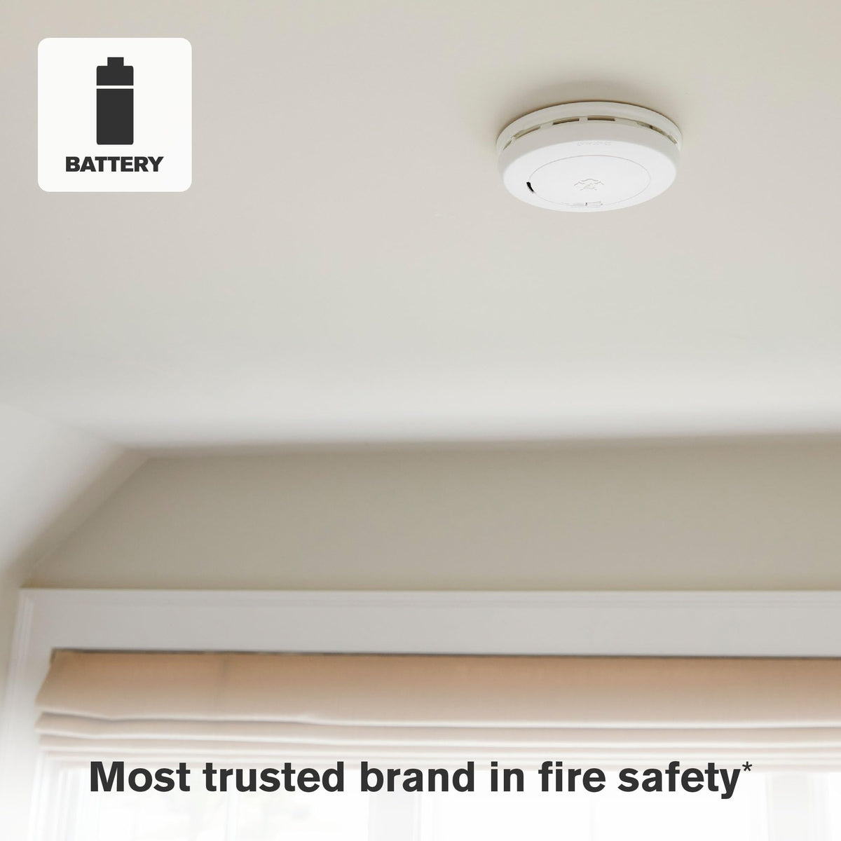 Battery Combination Smoke & Carbon Monoxide Alarm P3957