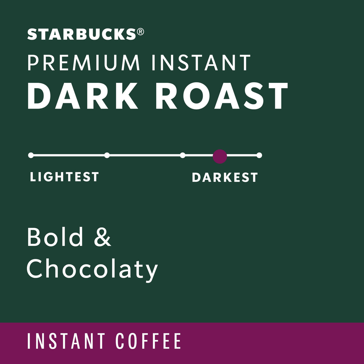 Dark Roast Instant Coffee 3 Tins 3.17 oz R1247