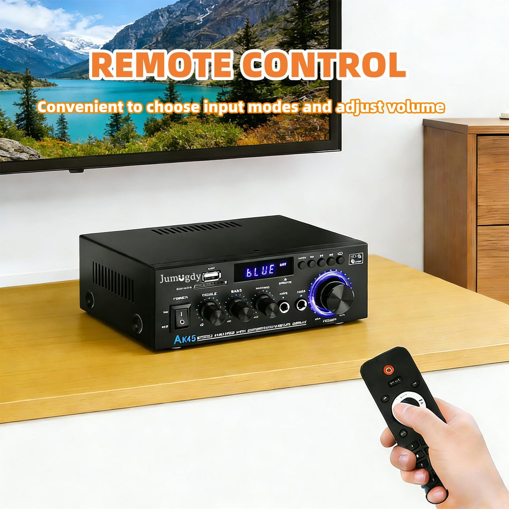 800W 2 Channel Bluetooth Power Amplifier N452