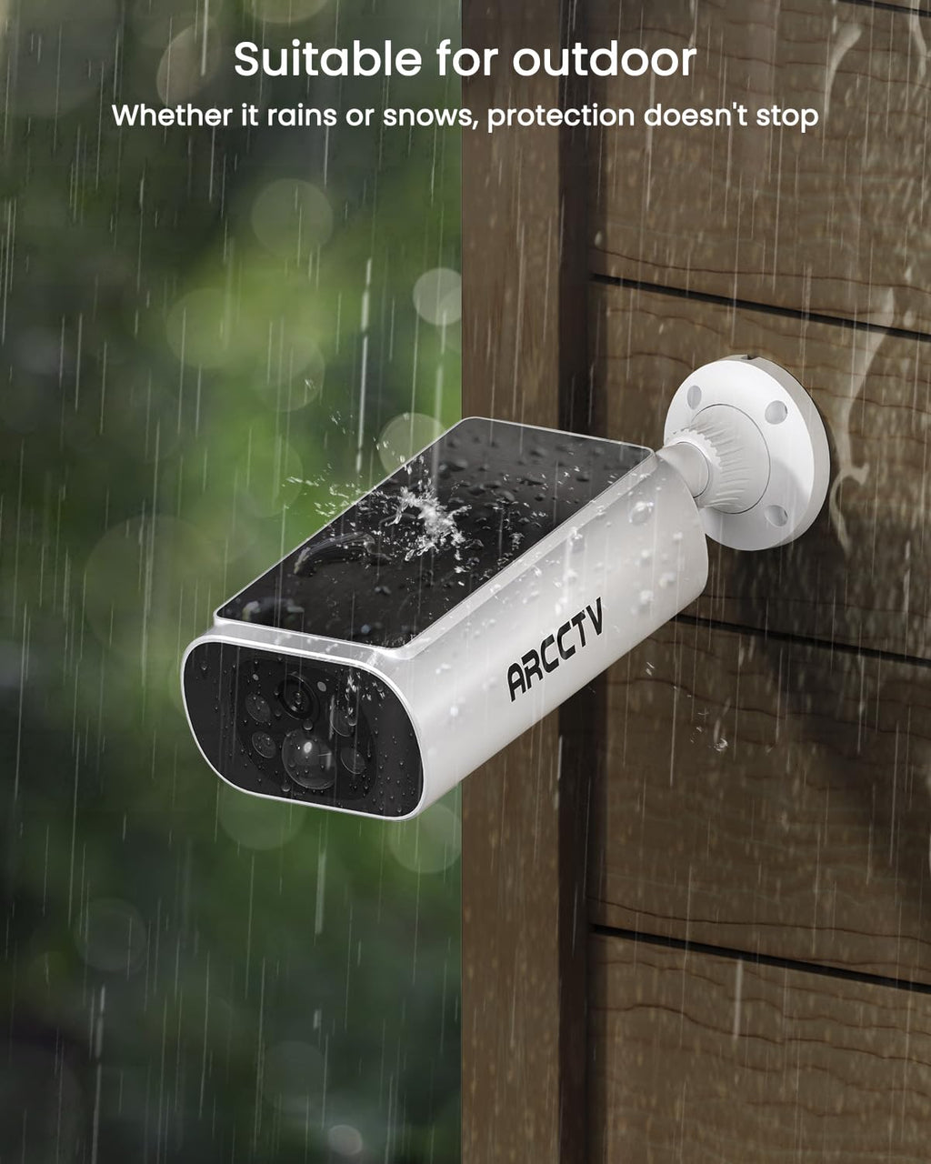 Solar Security Cameras Wireless Outdoor 4MP 2.5K HD P1675