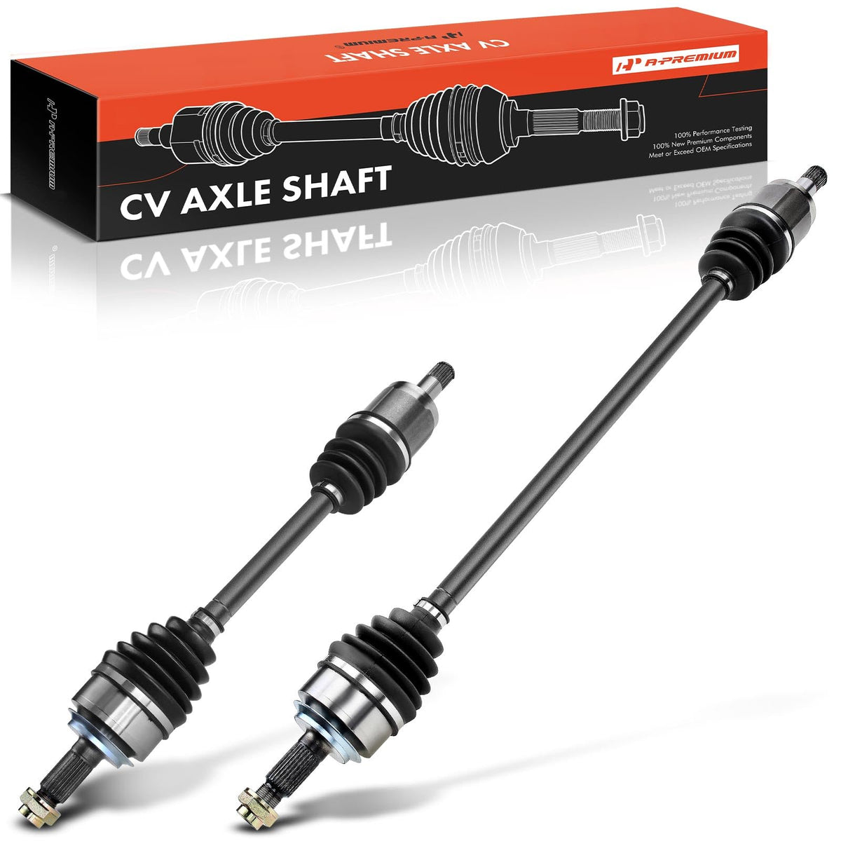 Set of 2 Front CV Axle Shaft Assembly W893736