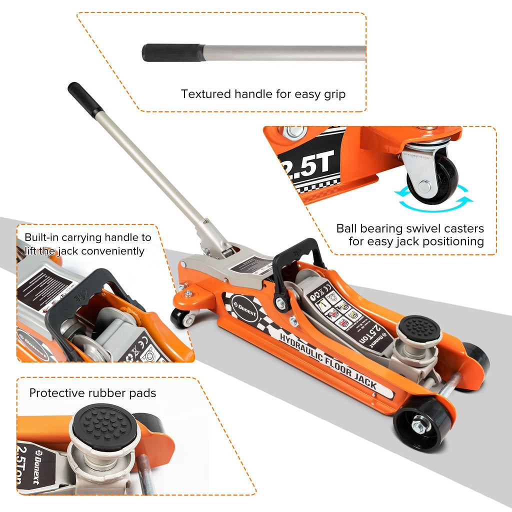 2.5 Ton Low Profile Racing Floor Jack E54468