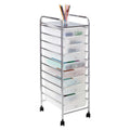 10 Drawer Rolling Storage Cart F9434
