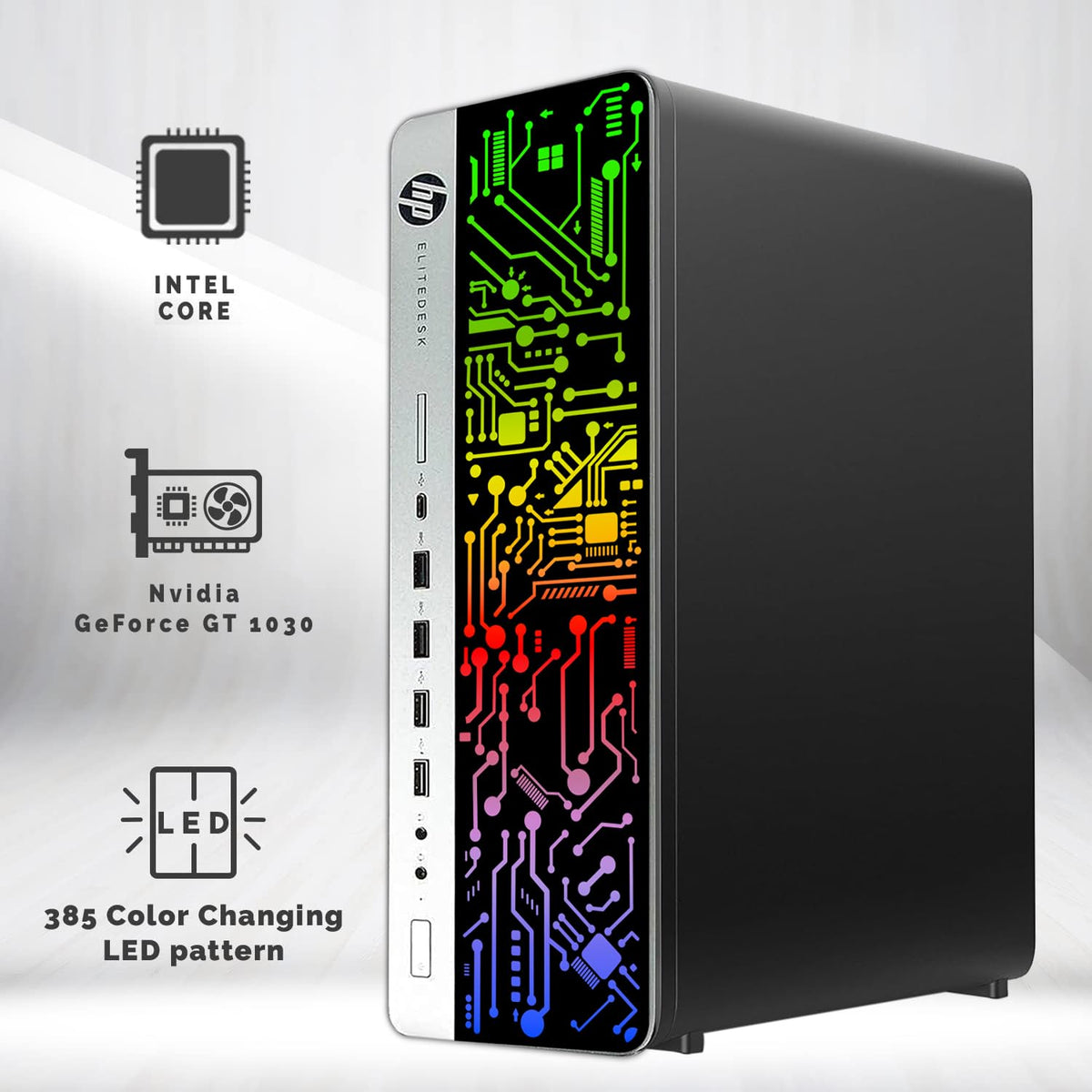 Intel i5 6th Gen 32GB RAM 240GB SSD 2TB HDD RX 550 Desktop PC S6552