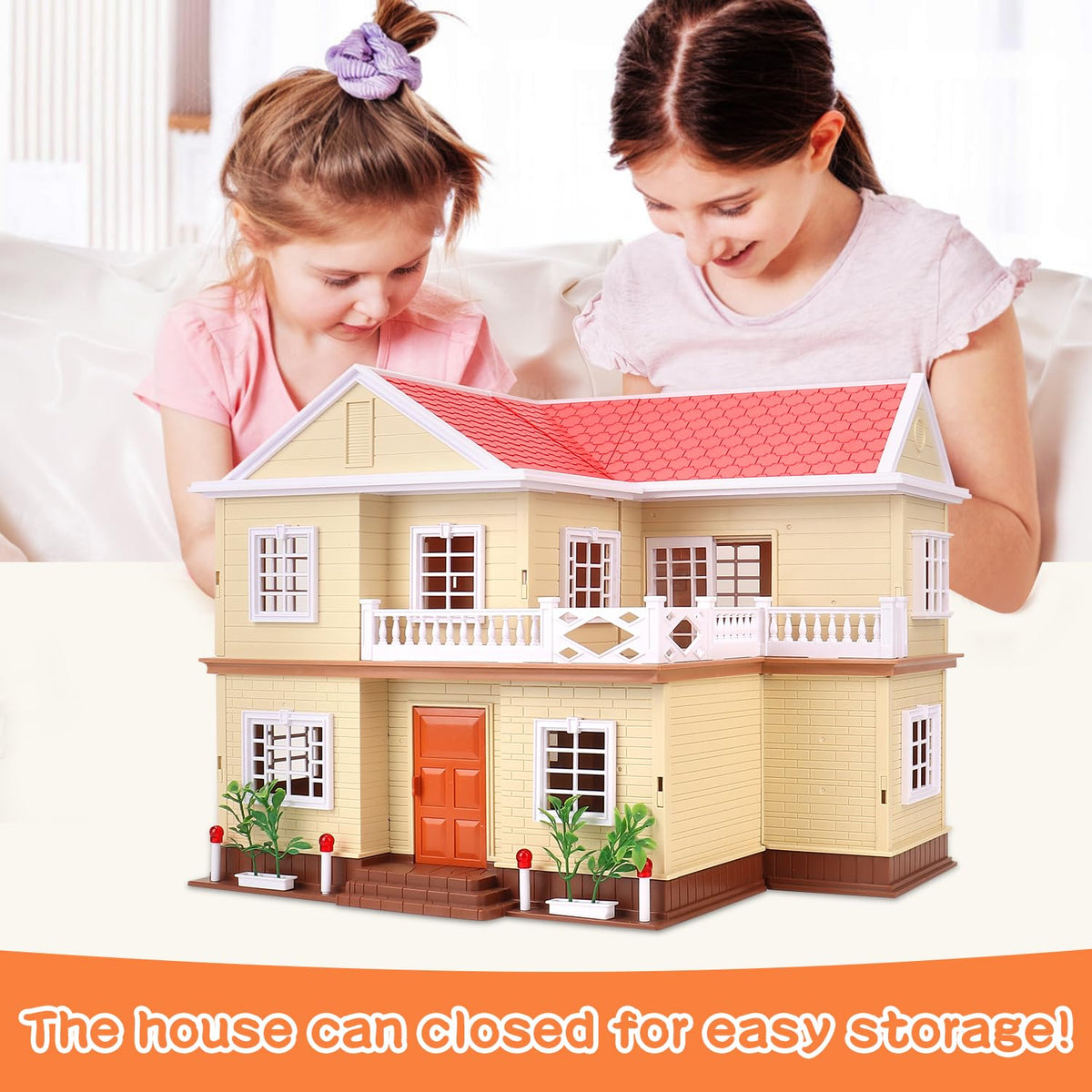 Cozy Cabin Doll House Playset J222