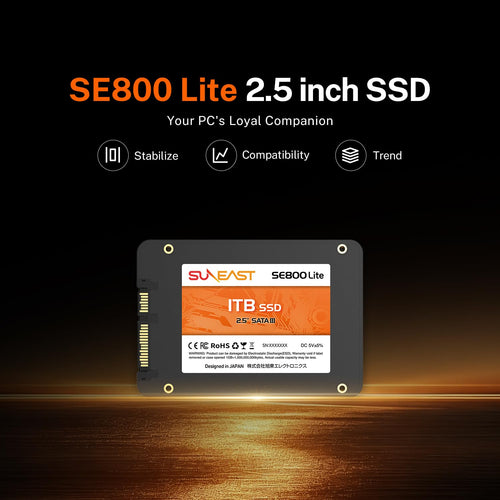 1TB 2.5 SATA III Internal Solid State Drive B52664
