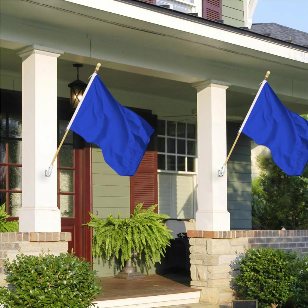 Wall-Mounted Aluminum Alloy Flagpole Bracket H8010