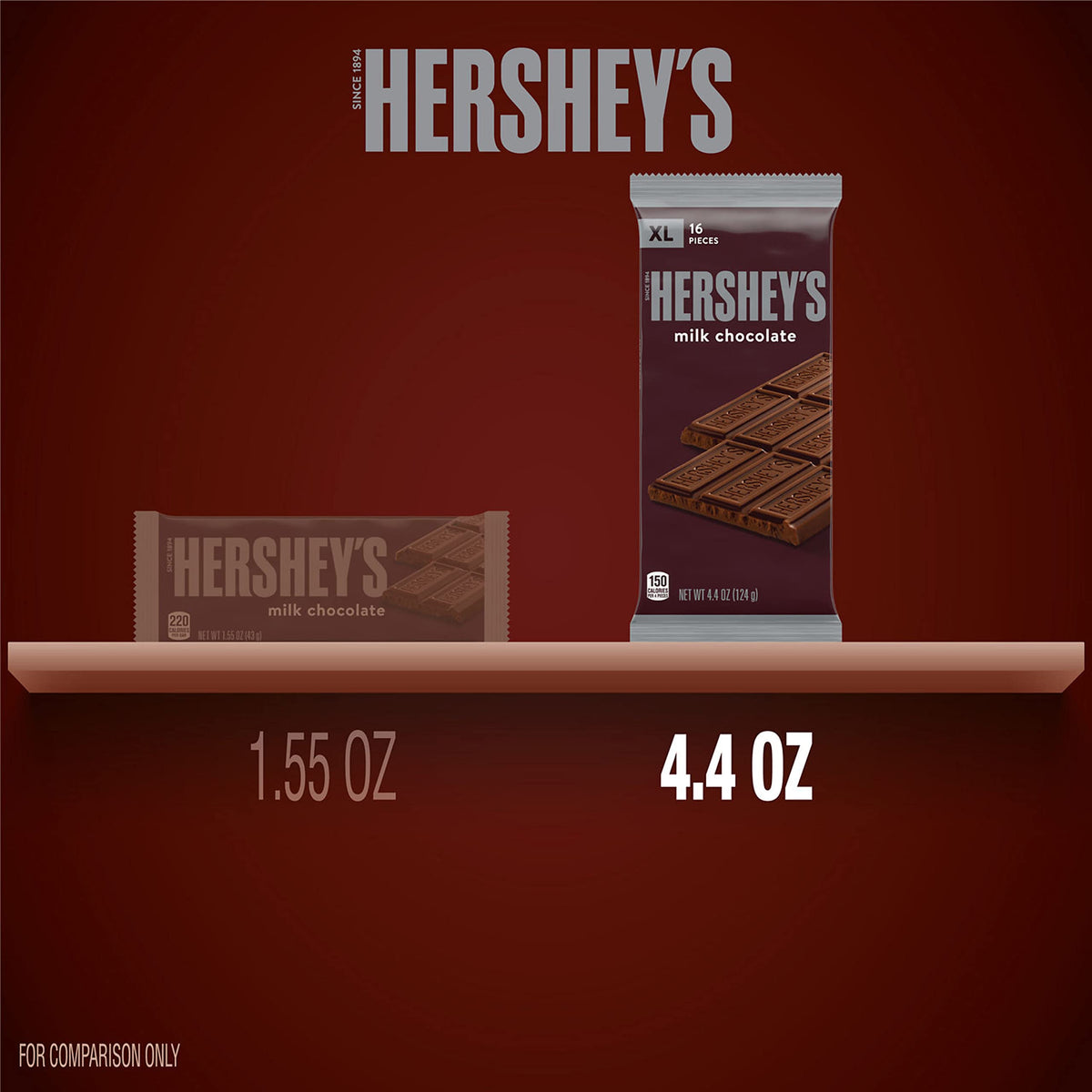 Milk Chocolate Candy Bars 4.4 oz 12 ct D456335