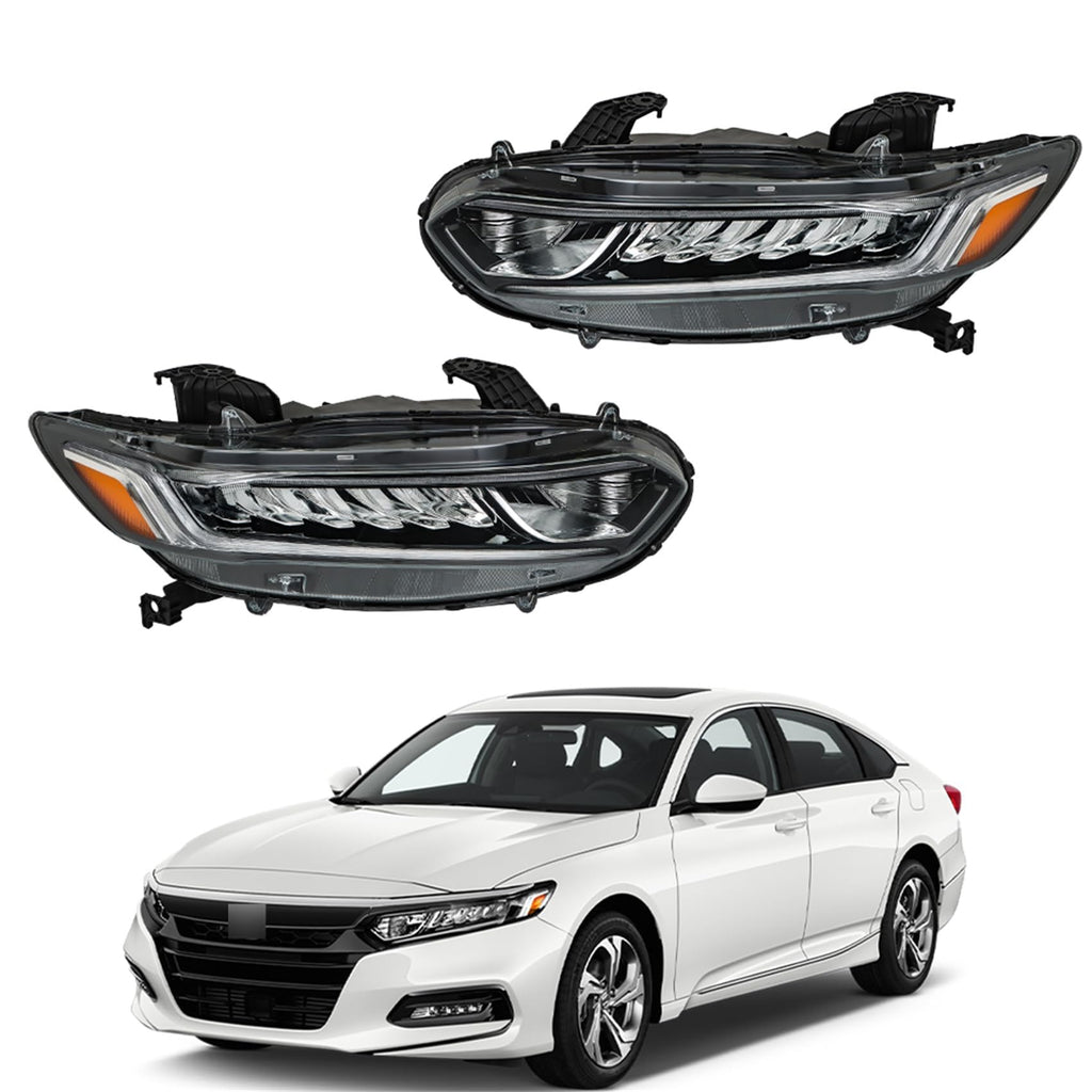 Halogen Headlight Assembly Set Driver and Passenger Side Y8333