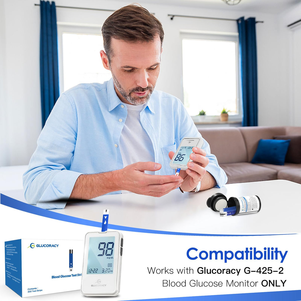 Blood Glucose Test Strips A733704