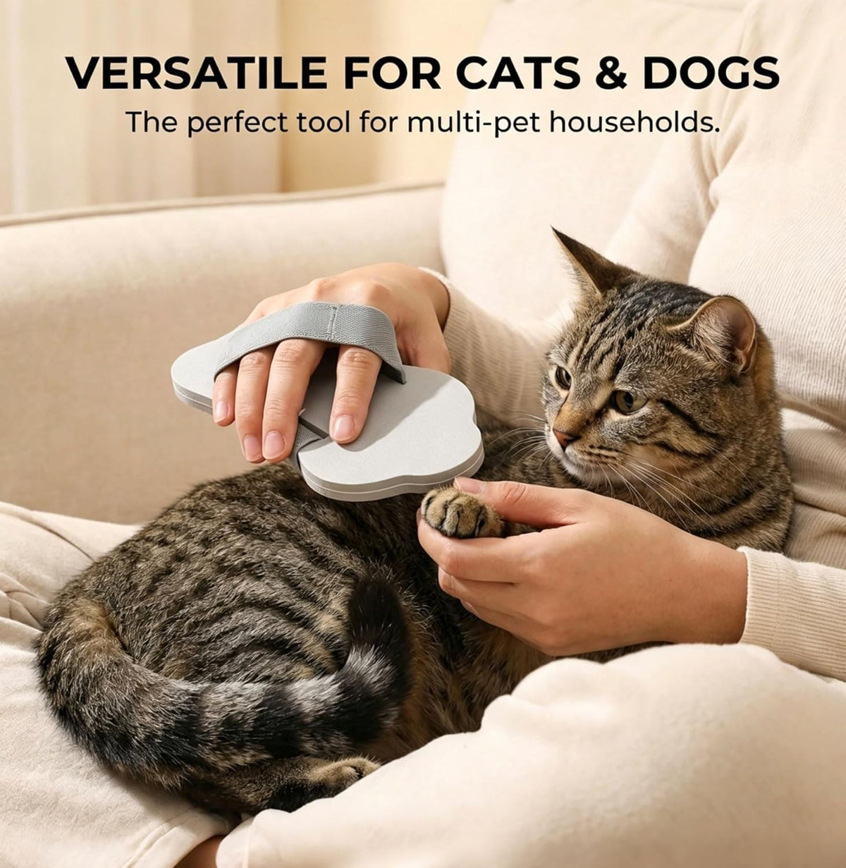 Dog Nail Scratch Board with Hand Strap I858