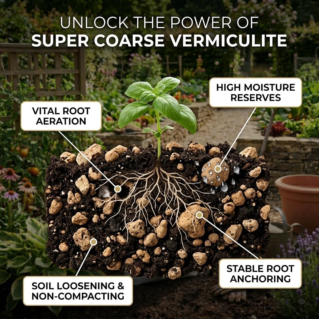 Horticultural Super Coarse Vermiculite 4 Cubic Feet K742