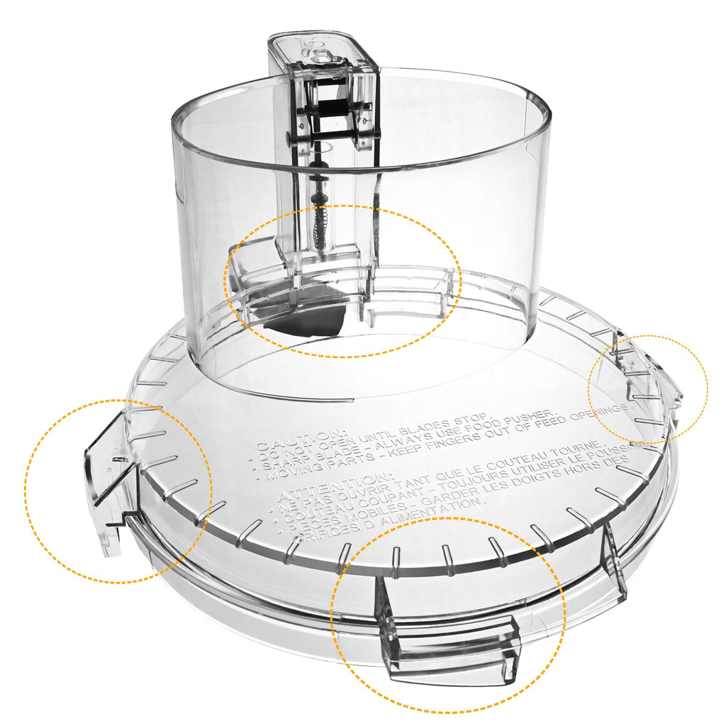Food Processor Work Bowl Lid A607